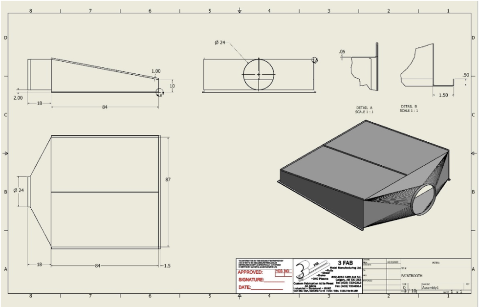 Design & Drawings | 3FAB Manufacturing - Calgary Alberta